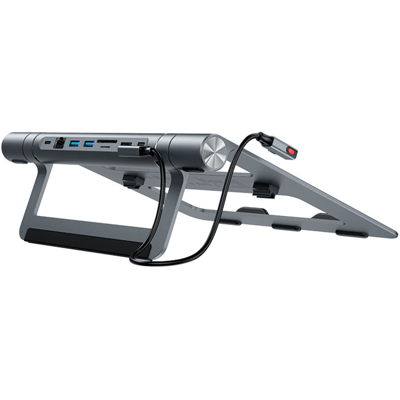 Подставка для ноутбука, USB-хаб Acefast MultiFunctional Stand Hub for LapTop E5 Plus 8in1 Type-C PD100W