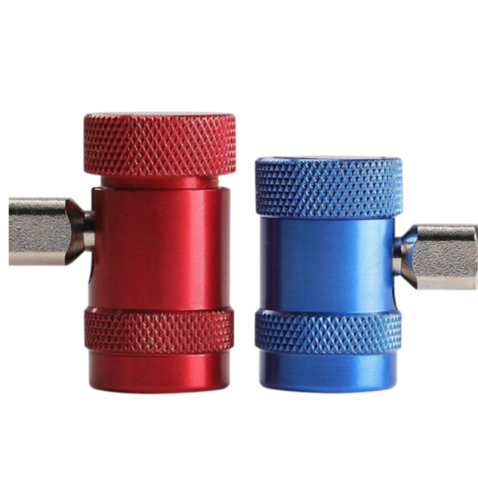 Заправочные муфты R1234yf Hongsen 2 шт. с переходниками на М14х1,5 R134a для автозаправочных станций (ИНГП_R1234yfHongsen_01) - фото 7