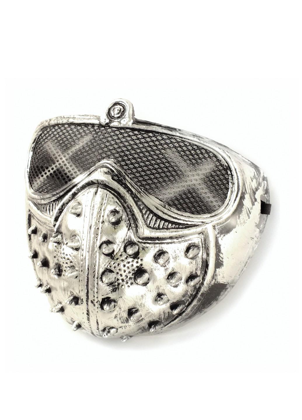 Маска Стімпанк із шипами пластик (19-157SL)