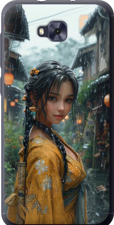 Чехол на Asus ZENFONE 4 SELFIE / ZD553KL Anime-girl (6133u-1241-42517)