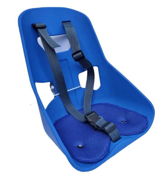 Детское велокресло КОЛЕСО КОМФОРТ крепление на раму пластик Синий (50000732)