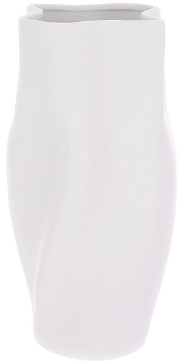 Ваза керамическая Gloria 15х30 см Белый