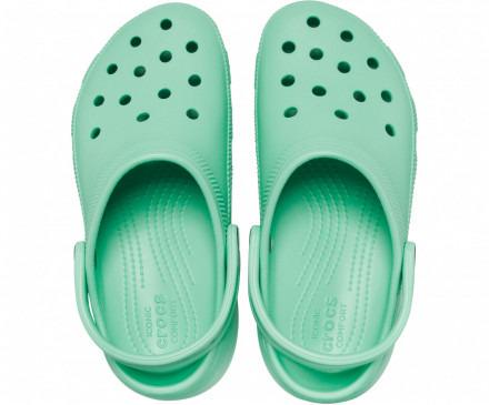 Сабо женские Crocs Classic Platform Clog M5W7 р. 37 24 см Jade Stone (206750) - фото 3 Сабо женские Crocs Classic Platform Clog M5W7 р. 37 24 см Jade Stone (206750) - фото 3