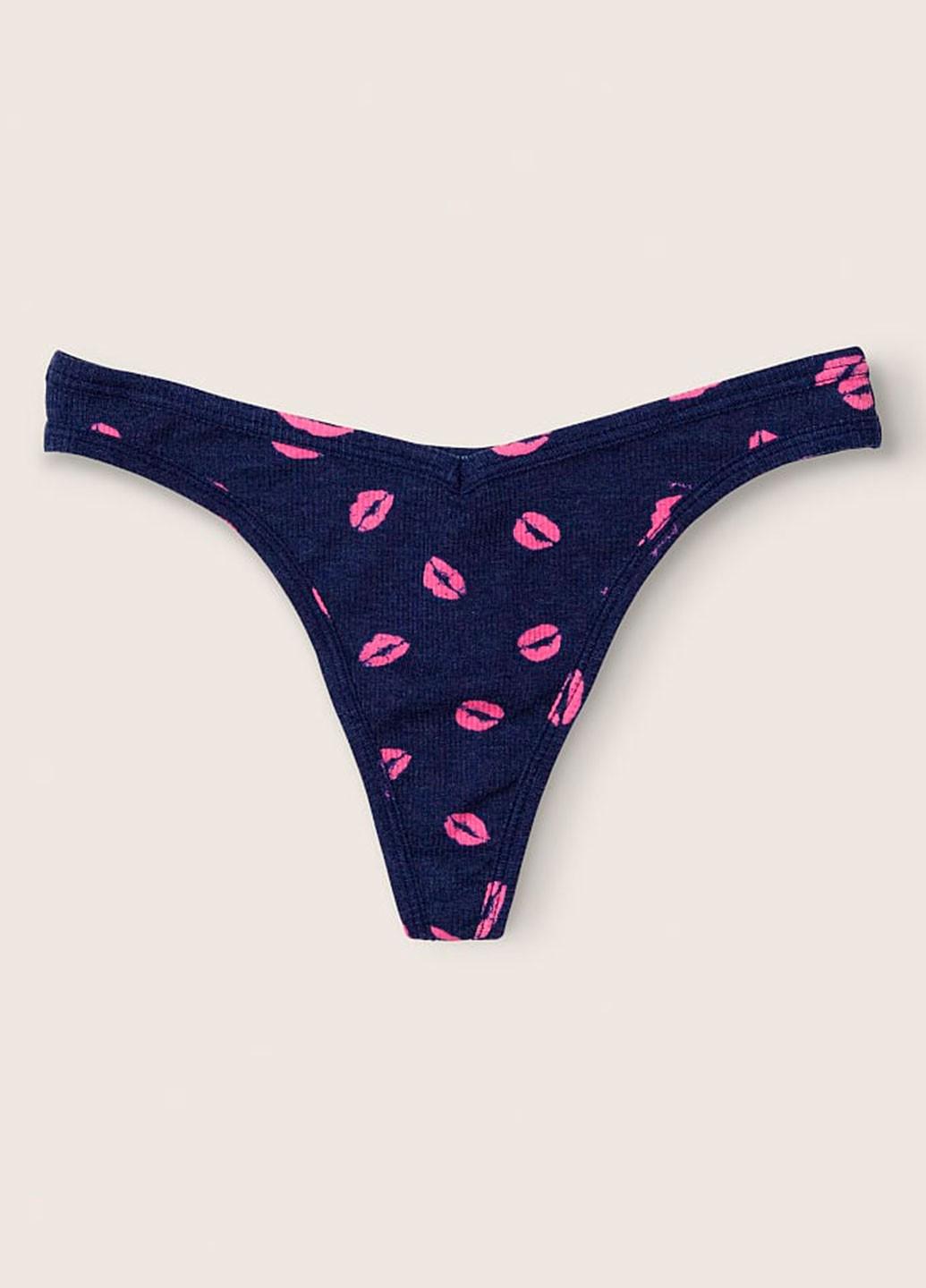 Женские трусы Victoria's Secret 3560000398871QR2S S Синий (60047532)