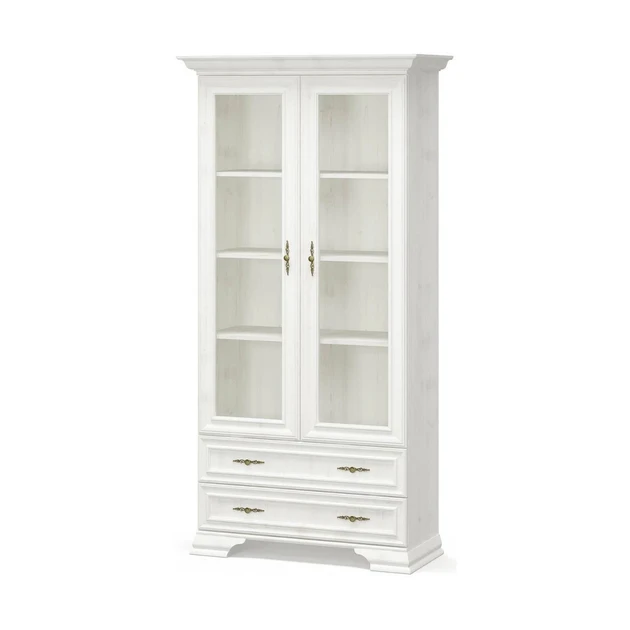 Шкаф-витрина Мебель-Сервіс 2В2Ш Ирис Андерсон пайн (27271711)