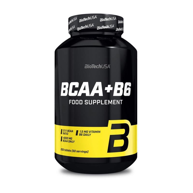 Аминокислоты BioTech BCAA 2:1:1+B6 200 табл.