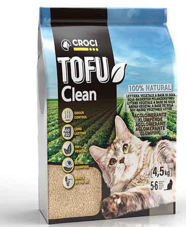 Наполнитель для лотков Тофу Croci TOFU Clean 10 л/4,5 кг (1349586476)