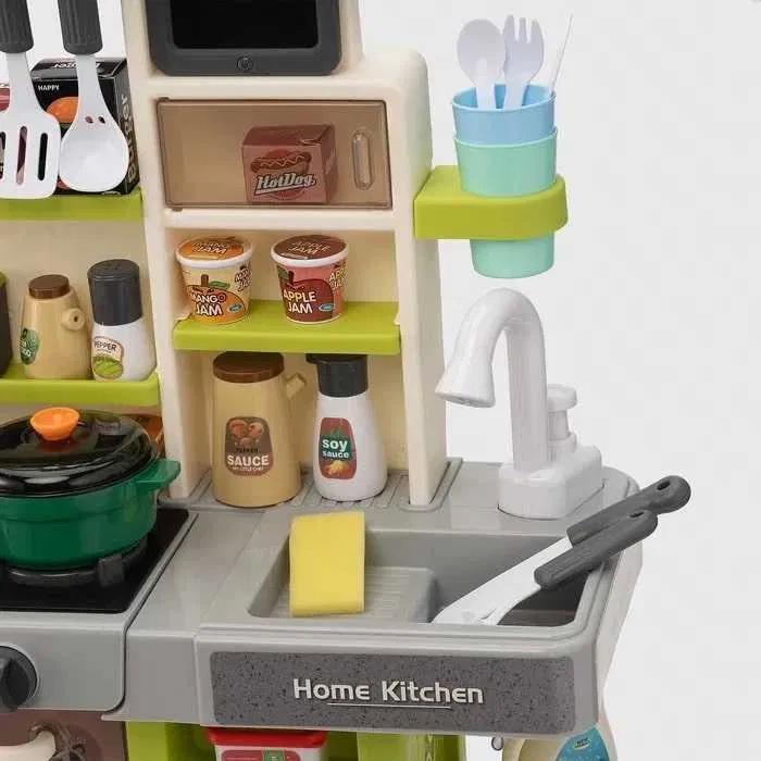 Кухня дитяча 80 см Lolly Kids LK965 та ефекти та 63 аксесуари (9805) - фото 2 Кухня дитяча 80 см Lolly Kids LK965 та ефекти та 63 аксесуари (9805) - фото 2