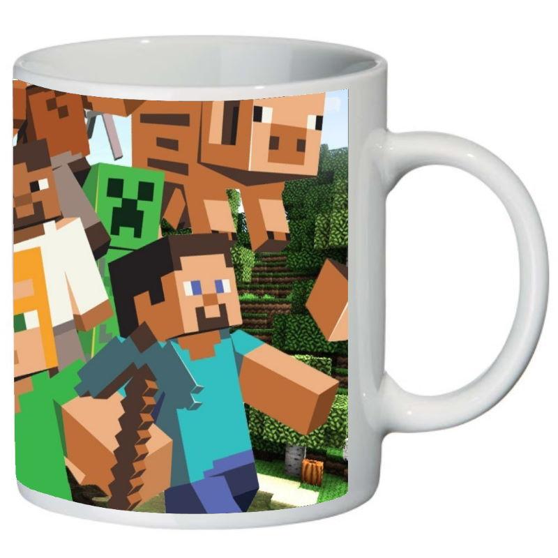 Кружка с принтом SuperCup Майнкрафт (SC-MN05)