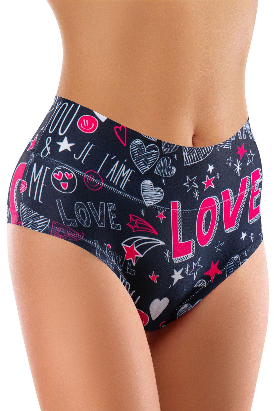 Трусики женские Mememe с ярким принтом XL Разноцветный (83452-59325-83)