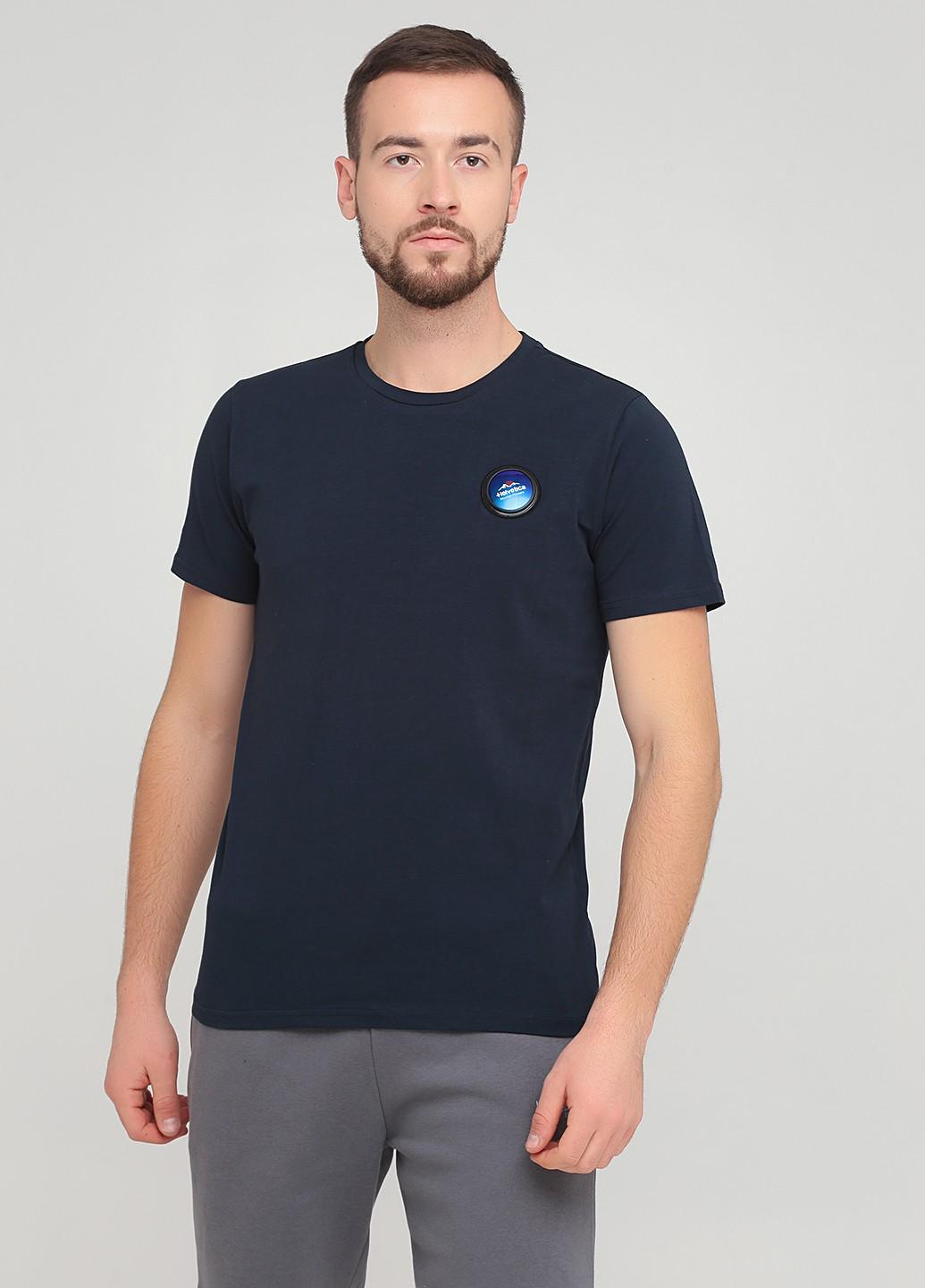 Футболка Helvetica H500x51 мужская S Темно-синий (177342)