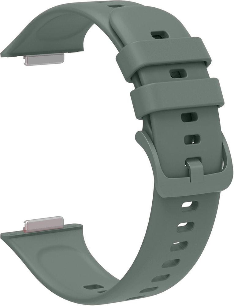 Ремінець Jsota для Huawei Watch Fit 2 силіконовий Dark Grey (28081-25) - фото 2