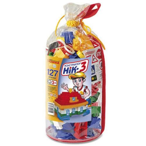 Конструктор Юніка 127 деталей (НІК-3)