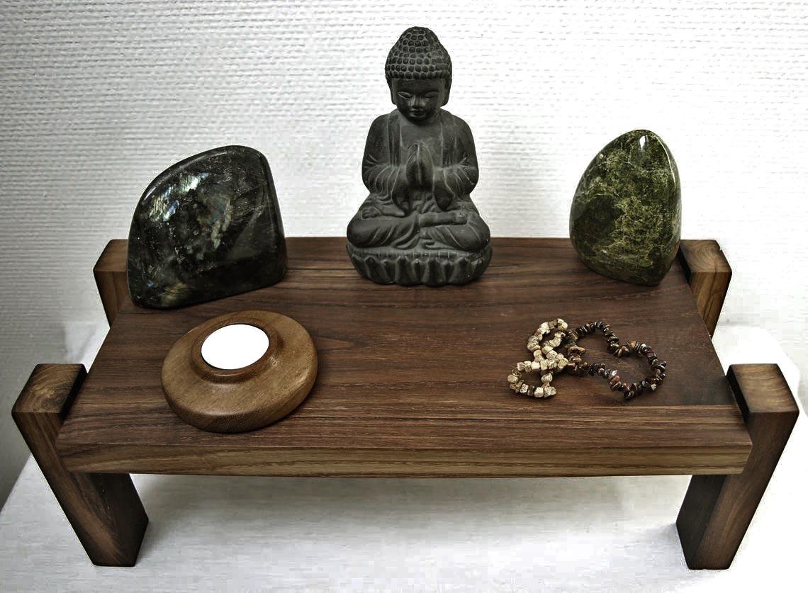 Столик для медитации из дерева Отолин Капучино (МДТ-005109)