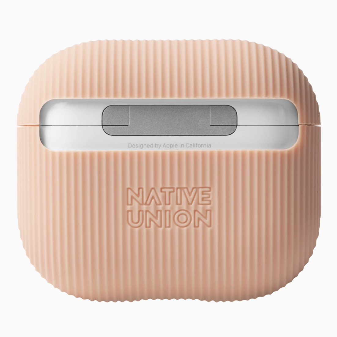 Силіконовий чохол для навушників Native Union Curve Case for Airpods 3rd Gen, Peach (APCSE-CRVE-PCH-V2) - фото 3
