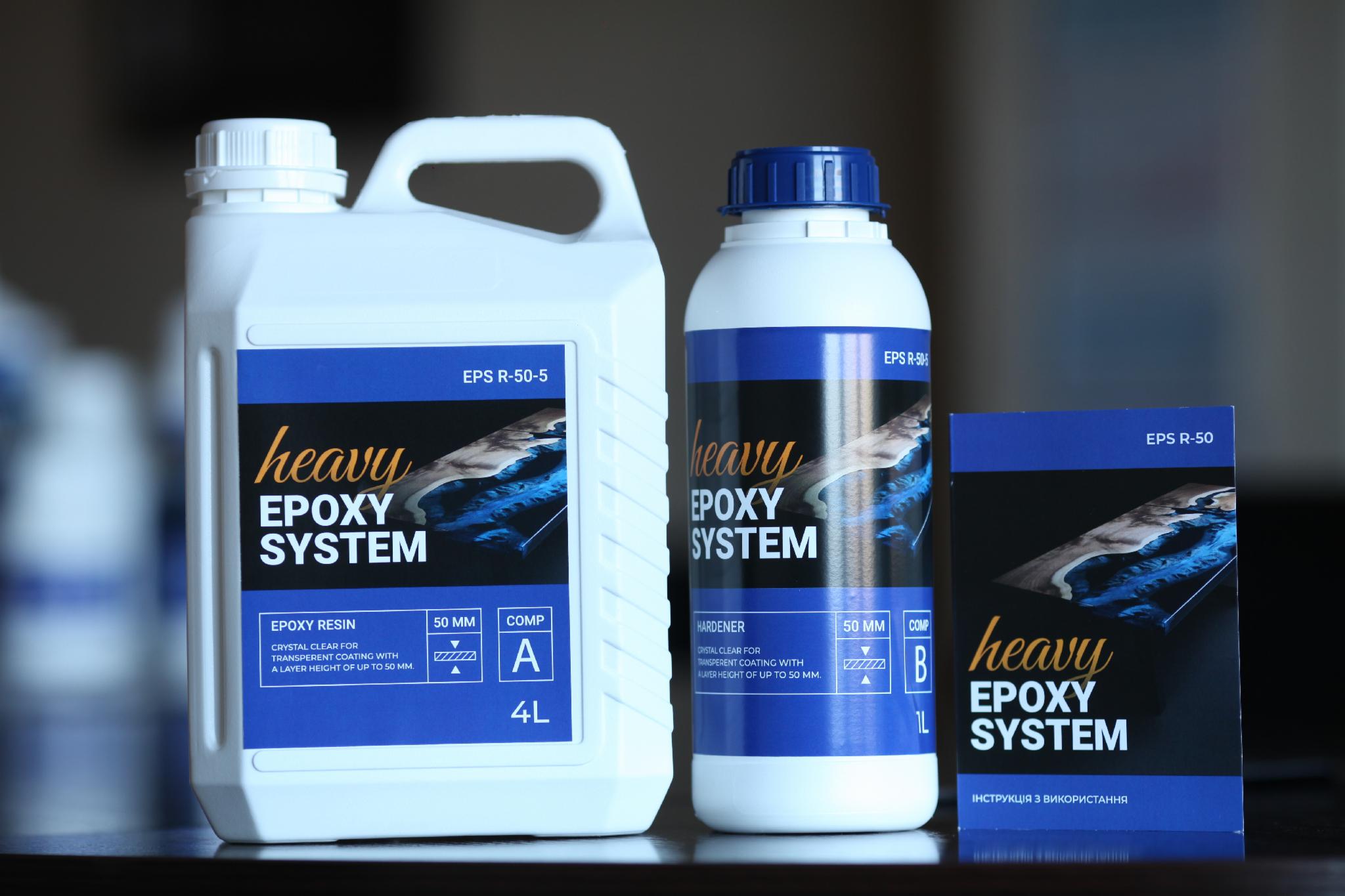 Смола епоксидна для товстого шару Heavy Epoxy System 5 кг (EPS R-50 -5)