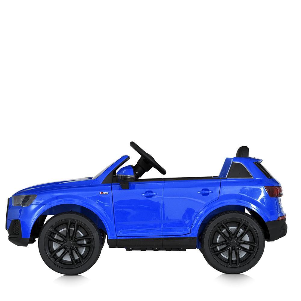 Детский электромобиль Bambi джип Audi Q7 M 5796EBLR Синий - фото 3 Детский электромобиль Bambi джип Audi Q7 M 5796EBLR Синий - фото 3