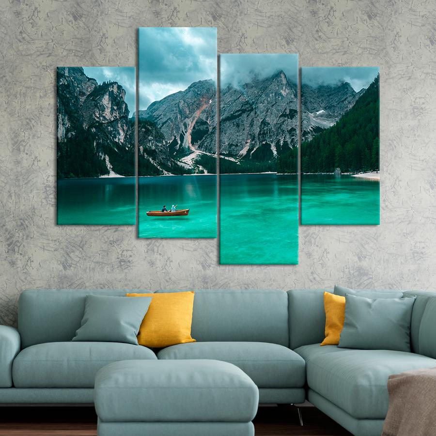 Картина природа Красивый вид на озеро Брайес 129x90 см (A1112-4)