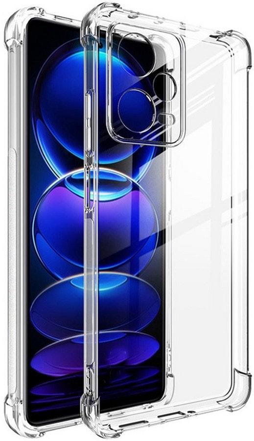 Прозрачный чехол MultiCam Xiaomi Redmi Note 12 Pro 5G (усиленный углами) (34062)