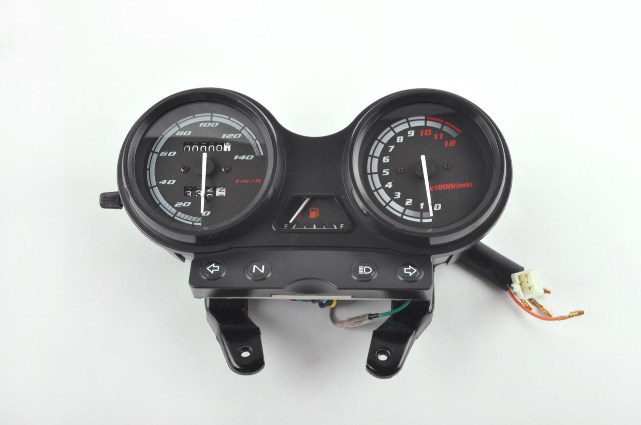 Панель приборов в сборе Manle MY-127 для Yamaha YBR125 140 км/ч тахометр Черный (2177225206)