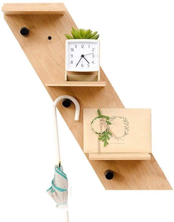 Вешалка для зонтов из дерева Эльба 3 левая Ваниль (ВУЗ-130402)