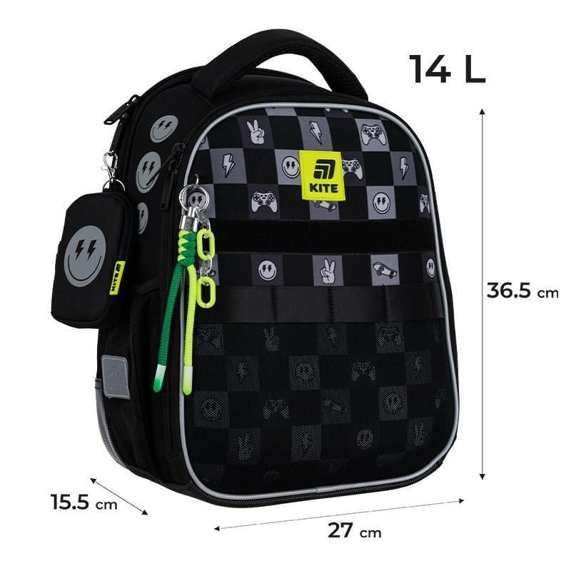 Рюкзак напівкаркасний KITE Education K25-555S-5 Game On