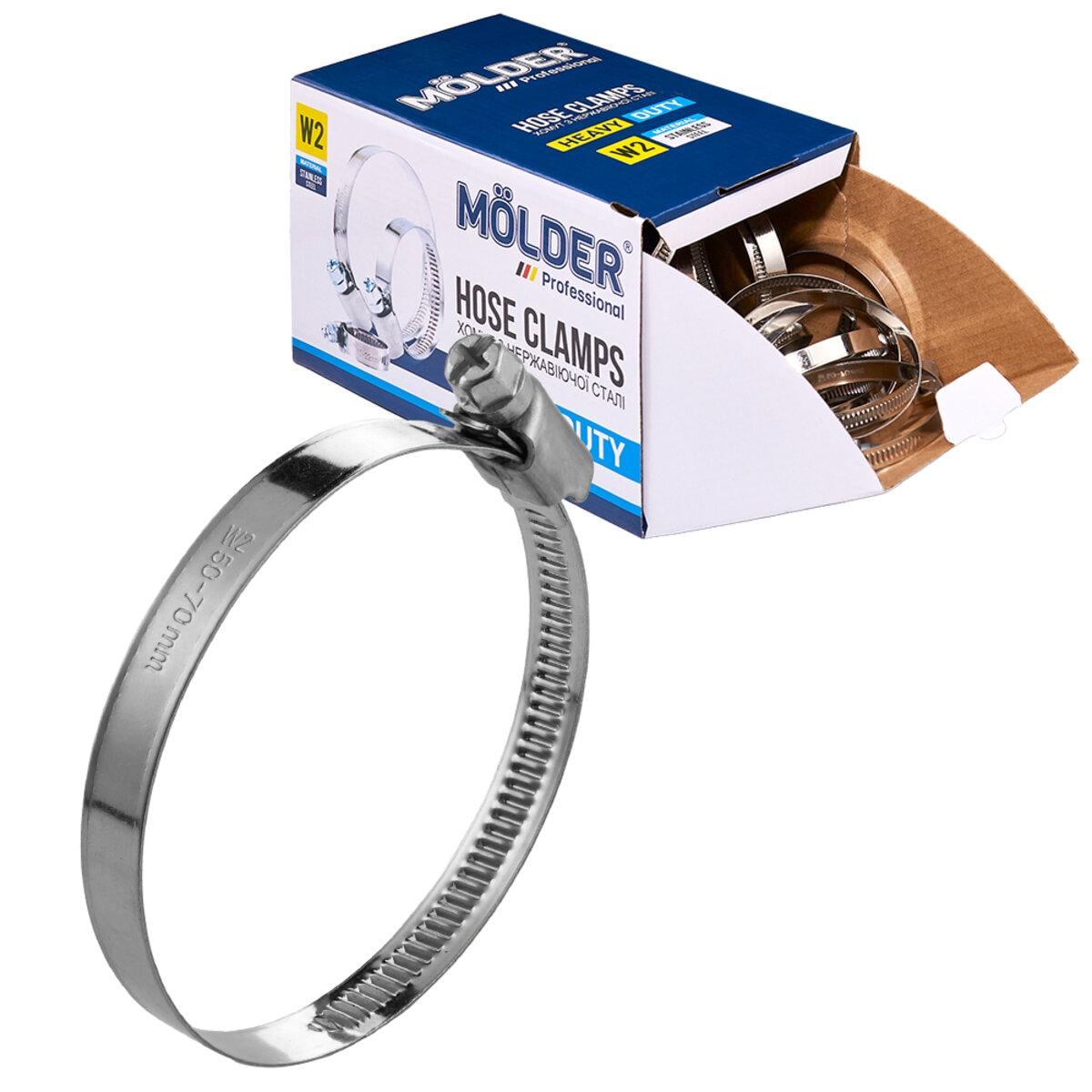 Хомуты Molder 50-70/W 2 9 мм