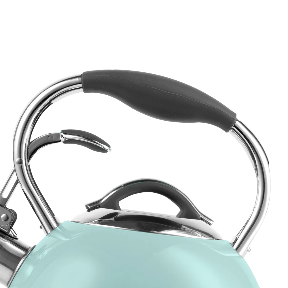 Чайник ретро Vintage Cuisine зі свистком М'ятний - фото 6