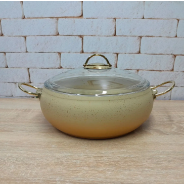 Каструля для газу та індукціі OMS з кришкою та антипригарним покриттям 3 л Cream (30485755) - фото 7 Каструля для газу та індукціі OMS з кришкою та антипригарним покриттям 3 л Cream (30485755) - фото 7