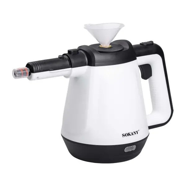 Пароочиститель Sokany SK-11047 с набором насадок 1200 Вт Белый (149-107-HP-UR-1) - фото 3 Пароочиститель Sokany SK-11047 с набором насадок 1200 Вт Белый (149-107-HP-UR-1) - фото 3