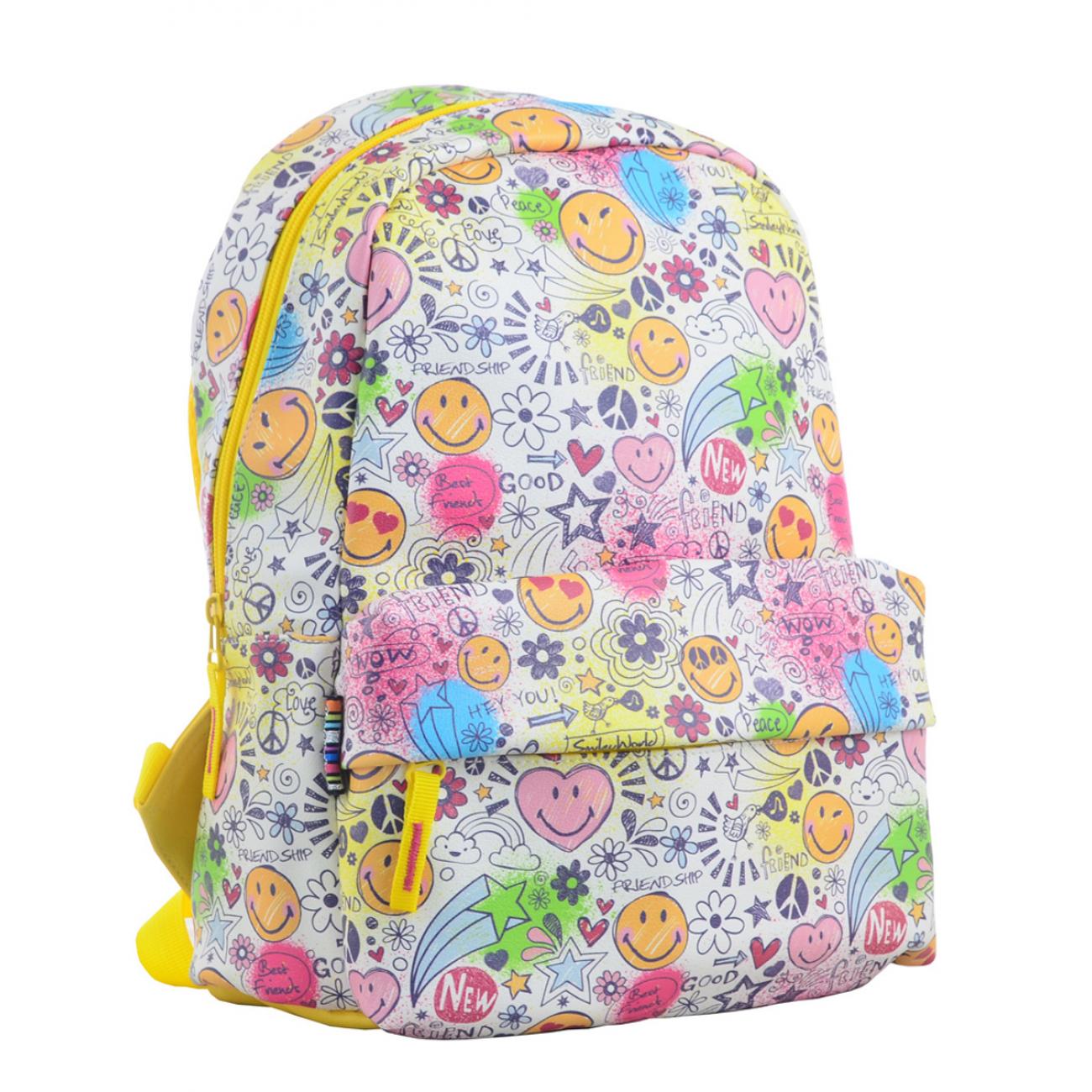 Рюкзак ортопедический YES ST-28 Smile 34х13,5х24 см (554942)