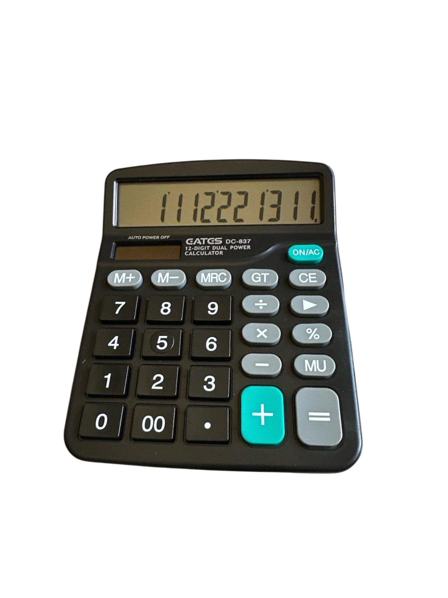 Калькулятор Eates DC-837 12-ти розрядний (26250683)