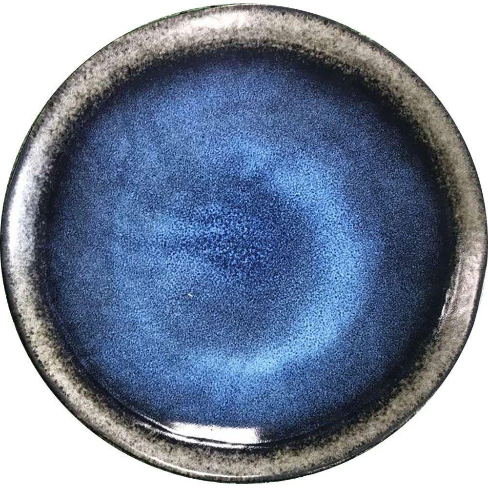 Тарелка Olens Голден-Бей 21 см Синий (OC-JM1283GB) Тарелка Olens Голден-Бей 21 см Синий (OC-JM1283GB)