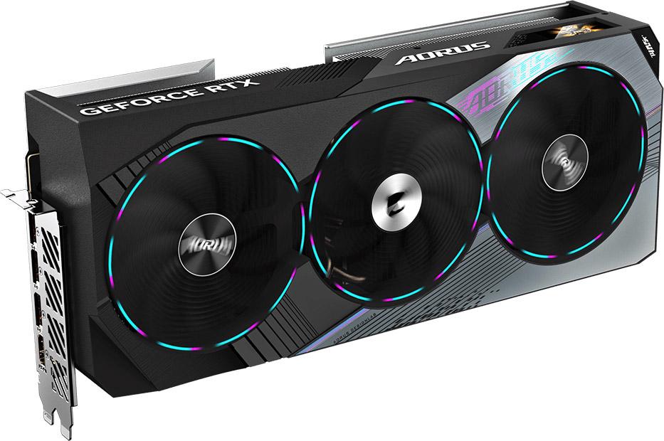 Відеокарта Gigabyte Aorus GeForce RTX 4070 Ti Master 12G (GV-N407TAORUS M-12GD) - фото 5