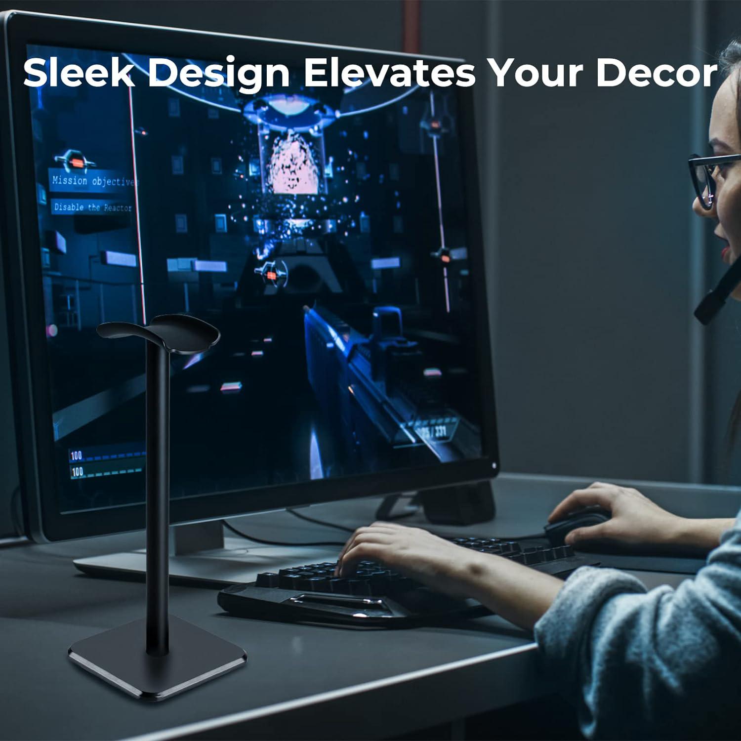 Підставка для навушників універсальна Black (20290) - фото 9 Підставка для навушників універсальна Black (20290) - фото 9