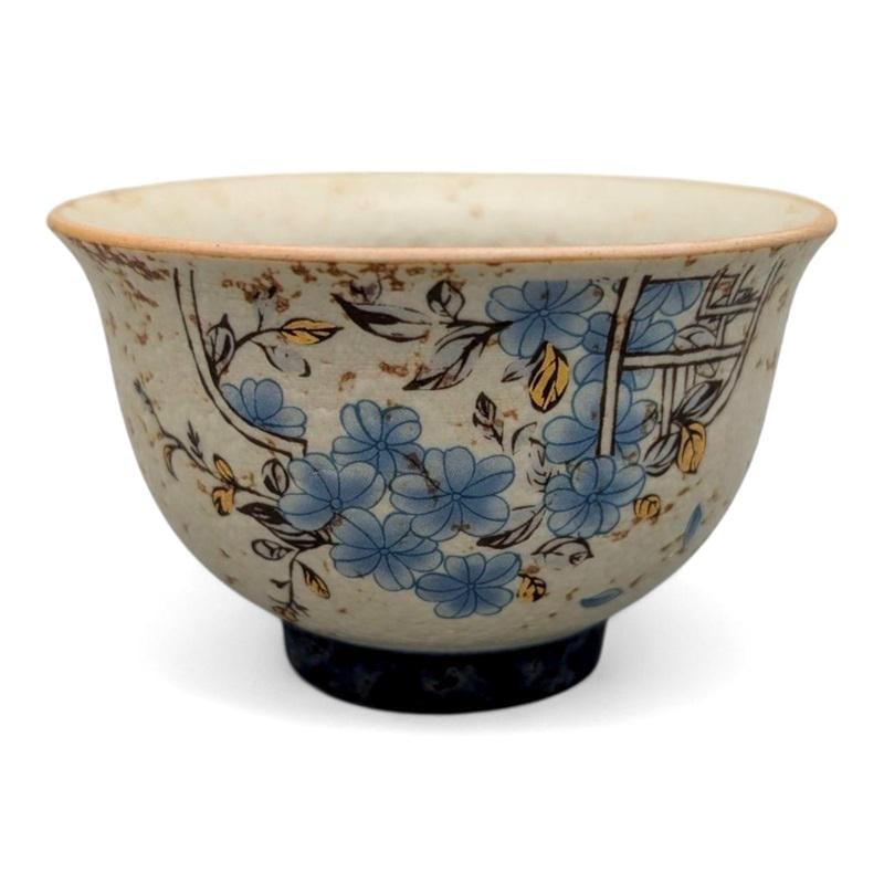 Пиала Синие цветы 70 мл (10-3-0226)