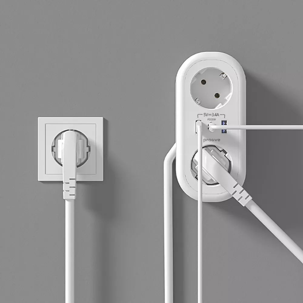 Мережевий фільтр Proove Supercoil 20W Білий (27317017) - фото 2
