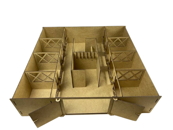 Конюшня для лошадей 61х60х15 см (24198966) Конюшня для лошадей 61х60х15 см (24198966)