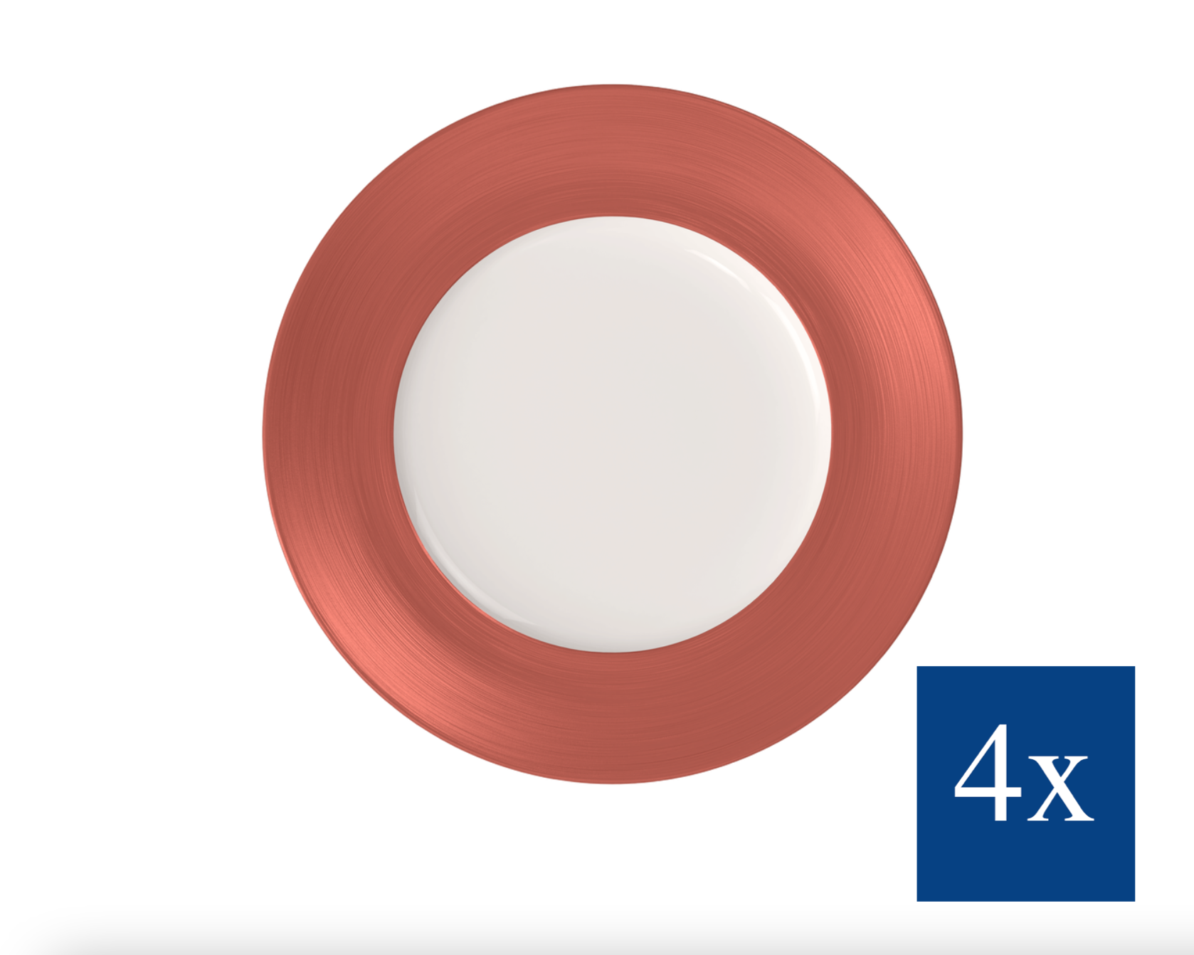 Набор обеденных тарелок Villeroy & Boch Manufacture Rock Glow Ø29 см 4 предмета (1042622620) - фото 2 Набор обеденных тарелок Villeroy & Boch Manufacture Rock Glow Ø29 см 4 предмета (1042622620) - фото 2