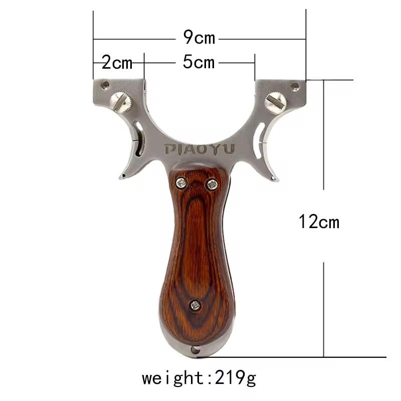 Рогатка спотривна SFU Sport Wood металева з деревяними накладками та лазерним прицілом (0033) - фото 3 Рогатка спотривна SFU Sport Wood металева з деревяними накладками та лазерним прицілом (0033) - фото 3