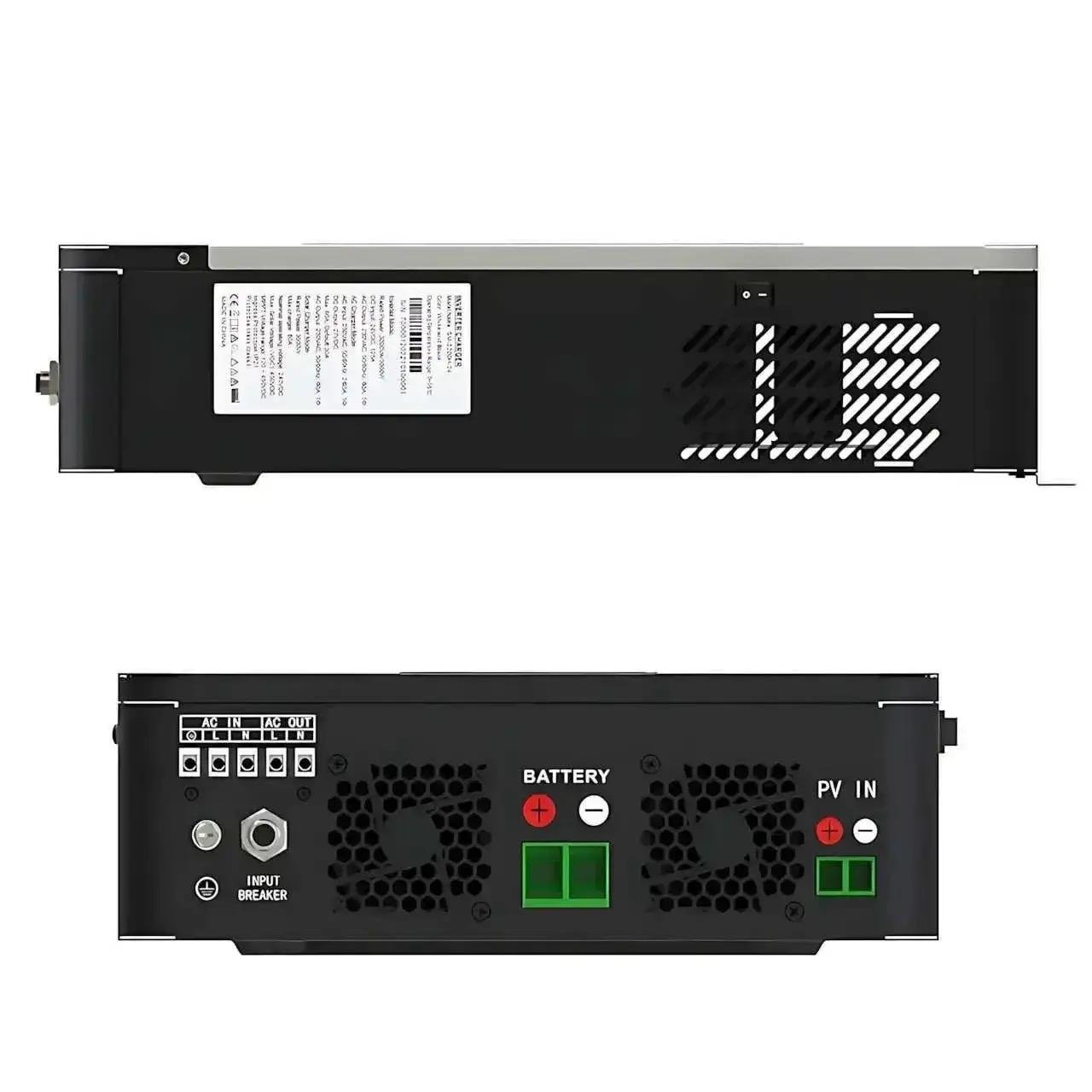 Инвертор автономный гибридный Jarrett JARP-3,2KVA 3000W 24V с MPPT и чистой синусоидой с дисплеем (G9158) - фото 4 Инвертор автономный гибридный Jarrett JARP-3,2KVA 3000W 24V с MPPT и чистой синусоидой с дисплеем (G9158) - фото 4