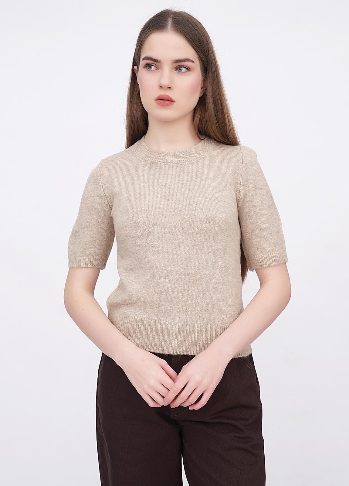 Футболка жіноча EQUILIBRI W313_011_000 one size OS Бежевий