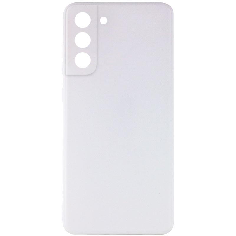Противоударный силиконовый чехол Epik для Samsung Galaxy S21 FE Candy Full Camera Белый/White