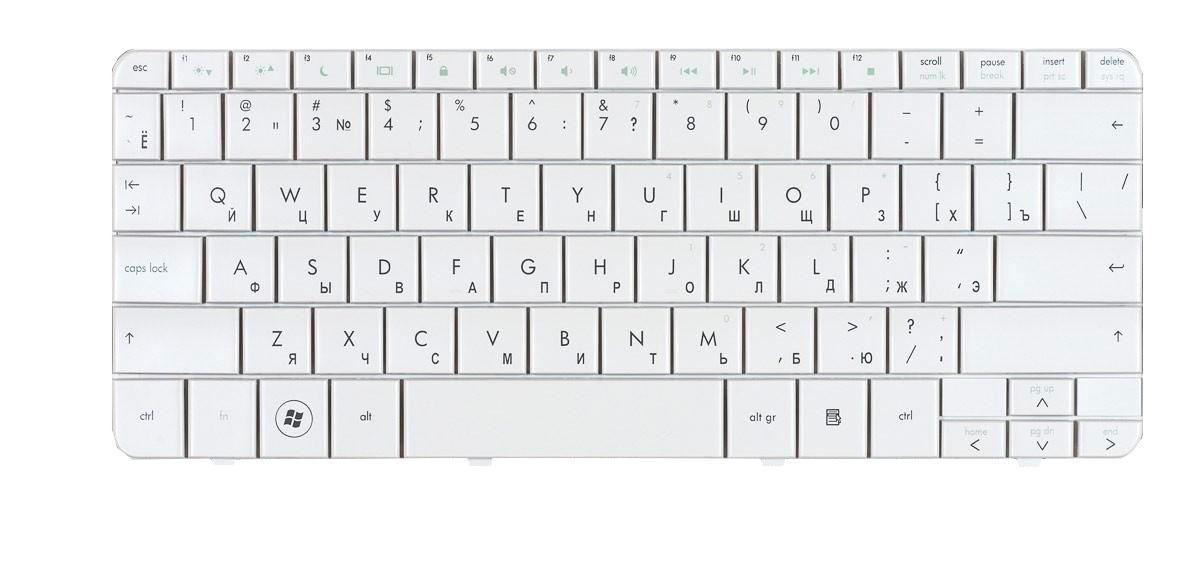 Клавиатура для ноутбука HP Pavilion DV2-1000 White