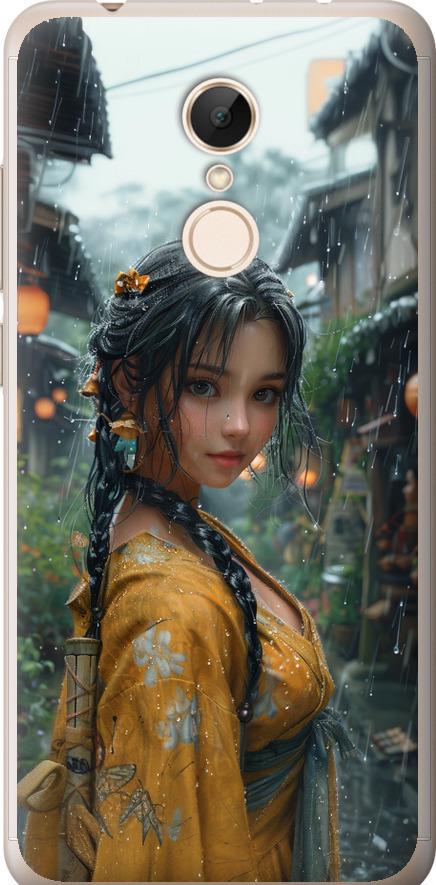 Чехол на Xiaomi Redmi 5 Anime-girl (6133u-1350-42517)