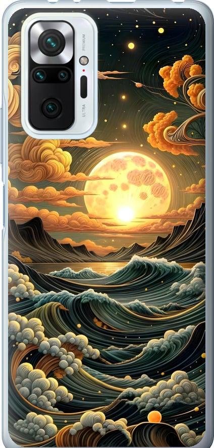 Чехол на Xiaomi Redmi Note 10 Pro Арт волны (6332t-2297-42517) Чехол на Xiaomi Redmi Note 10 Pro Арт волны (6332t-2297-42517)