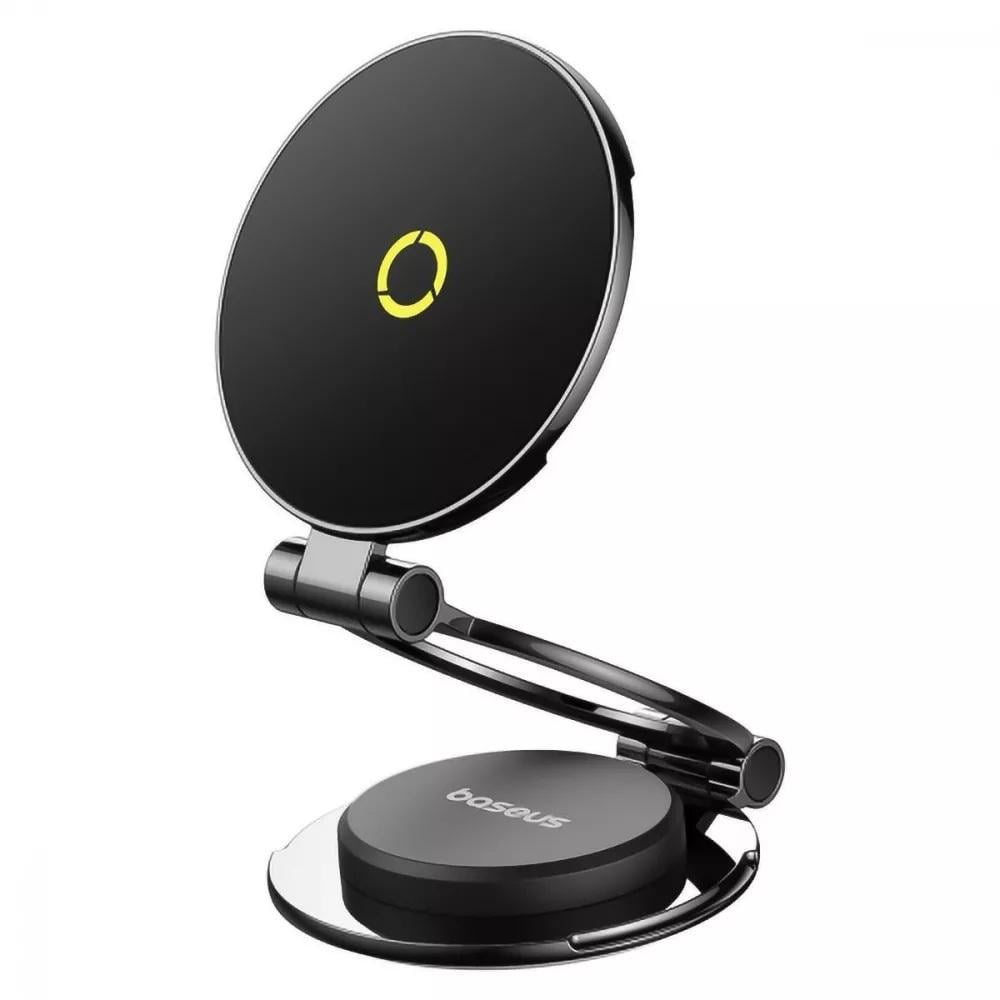 Держатель смартфона в авто BASEUS MagPro II магнитный крепеж Черный (618461)