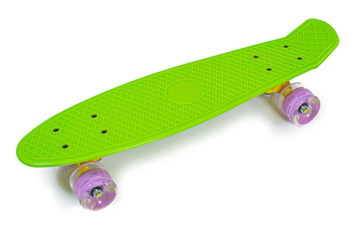 Пенніборд 22" світлові колеса Зелений (657503613) Пенніборд 22" світлові колеса Зелений (657503613)