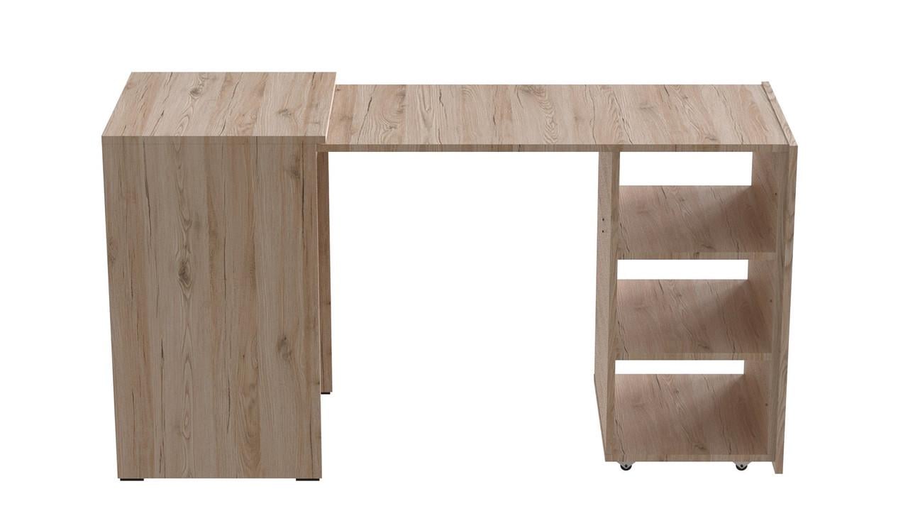 Стіл-тумба трансформер Ferrum-decor Смарт 1/2 ДСП 16 мм 750x1450x600 мм Дуб Сан-Марино (FRD-105075) - фото 6 Стіл-тумба трансформер Ferrum-decor Смарт 1/2 ДСП 16 мм 750x1450x600 мм Дуб Сан-Марино (FRD-105075) - фото 6