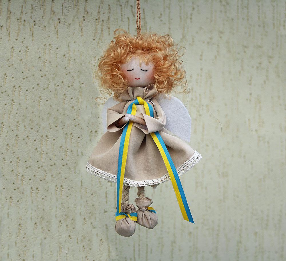 Ангел-подвеска Молитва за Украину 17 см Гранд Презент